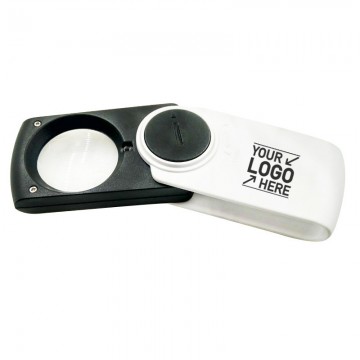 Portable Foldable Magnifier with LED Light